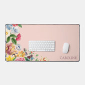 Wildblumen Blumenstrauß Schreibtischunterlage (Tastatur & Maus)