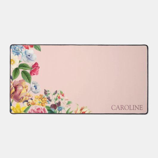 Wildblumen Blumenstrauß Schreibtischunterlage (Vorderseite)