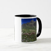 Wildblumen, Blüten, Alpen, Schweiz Tasse (VorderseiteRechts)
