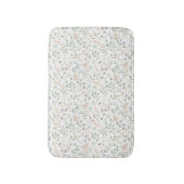 Wildblumen Boho Badematte (Vorderseite Vertikal)