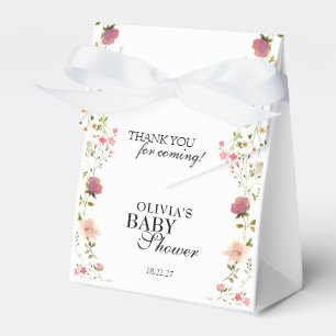 Wildblumen Boho Blumen Danke-Andenken-Geschenk Geschenkschachtel
