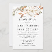 Wildblumen, Boho Blumendusche Einladung (Vorderseite)