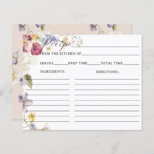 Wildblumen Boho Brautparty Rezept