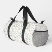 Wildblumen Boho Duffle Bag (Rechte Ecke)