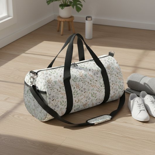 Wildblumen Boho Duffle Bag