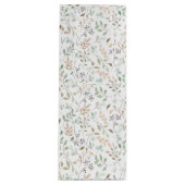 Wildblumen Boho Geschenktüte Für Weinflaschen (Vorderseite)