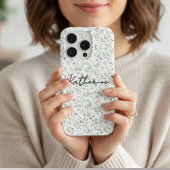 Wildblumen Boho Name iPhone Hülle