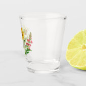 Wildblumen Boho Rustikal Schnapsglas (Rechts)