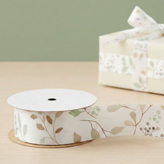 Wildblumen Boho Satinband