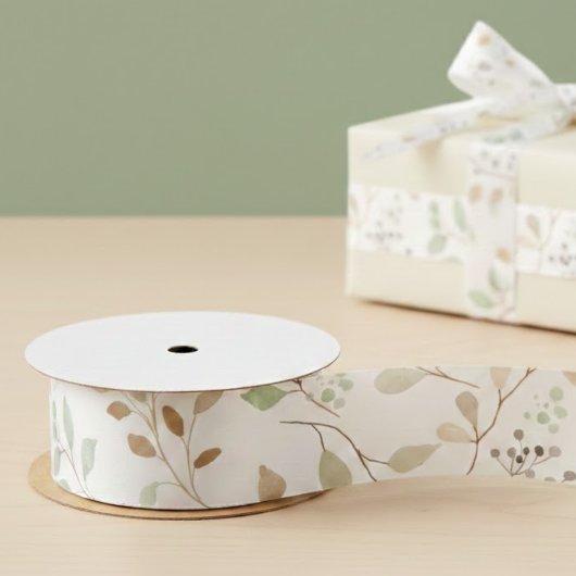 Wildblumen Boho  Satinband
