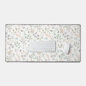 Wildblumen Boho Schreibtischunterlage (Tastatur & Maus)