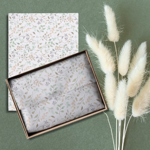 Wildblumen Boho Seidenpapier