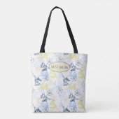 Wildblumen boho stilish tasche (Rückseite)