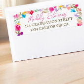 Wildblumen Boho Wiese Abschluss