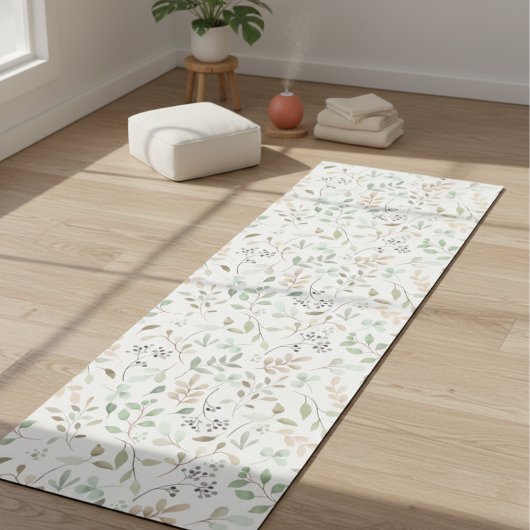 Wildblumen Boho Yogamatte