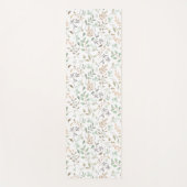 Wildblumen Boho Yogamatte (Vorderseite)