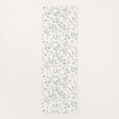 Wildblumen Boho Yogamatte (Rückseite)