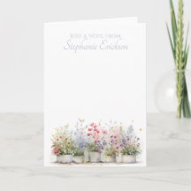 Wildblumen-Botanik-Blumen-Lehrer-Dankeschön
