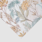 Wildblumen-Botanik Seidenpapier (Detail)