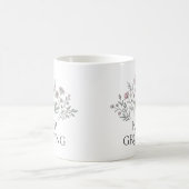Wildblumen Botanik Tasse 'Weiter Wachsen' (Mittel)