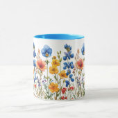 Wildblumen botanischer Garten Tasse (Zentrum)