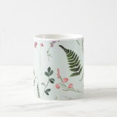 Wildblumen Botanisches Muster Kaffeetasse (Mittel)