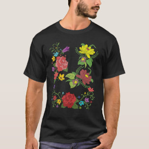 Wildblumen Botanist Schöne Blume Blütenkot T-Shirt