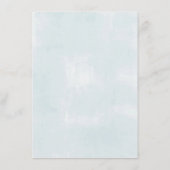 Wildblumen Brautdusche Einladung Beilage (Rückseite)