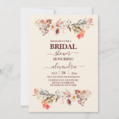 Wildblumen Brautparty Botanischer Garten Einladung (Vorderseite)