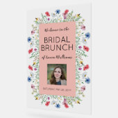Wildblumen Brautparty Bridal Brunch Willkommen Acrylschild (Winkel)