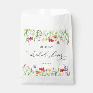 Wildblumen Brautparty Geschenktütchen