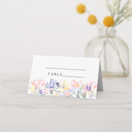 Wildblumen Brautparty - Hochzeiten Platzkarten