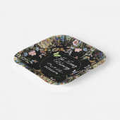 Wildblumen Butterflies Grünbeerdigung Pappteller (Gewinkelt)