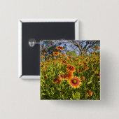 Wildblumen Button (Vorne & Hinten)