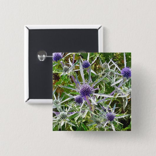 WILDBLUMEN BUTTON (Vorne & Hinten)