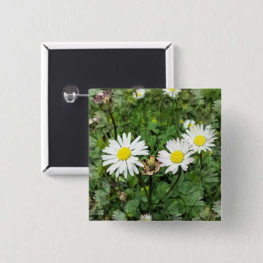 WILDBLUMEN BUTTON (Vorne & Hinten)