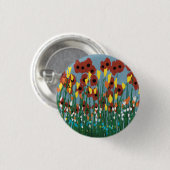 Wildblumen Button (Vorne & Hinten)