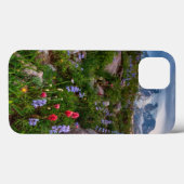 Wildblumen Case-Mate iPhone Hülle (Rückseite (Horizontal))