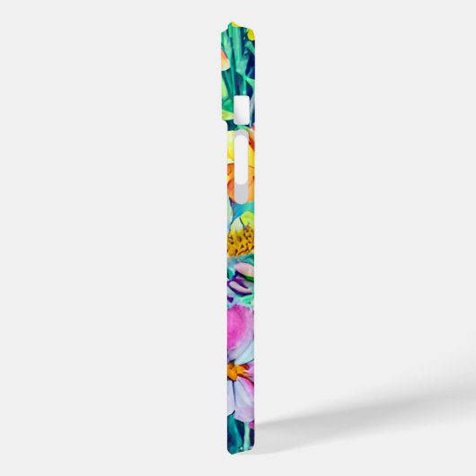 Wildblumen Case-Mate iPhone Hülle (Rückseite / Links)