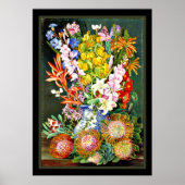 Wildblumen Ceres, Südafrika Poster (Vorne)