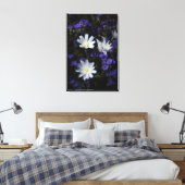 Wildblumen Chicoros und Phacelia Leinwanddruck (Insitu (Schlafzimmer))