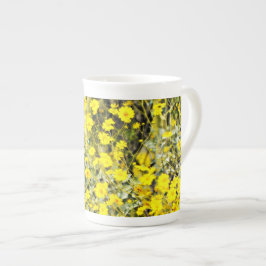 "Wildblumen-" China-Kaffee/Tee-Tasse/Schale Porzellantasse