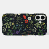 Wildblumen-Collage Case-Mate iPhone Hülle (Rückseite (Horizontal))