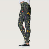 Wildblumen-Collage Leggings (Links)