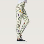 Wildblumen-Collage Leggings (Rechts)
