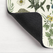 Wildblumen-Collage Mousepad (Ecke)