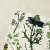 Wildblumen-Collage Strandtuch (Beispiel)