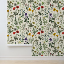 Wildblumen-Collage