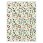 Wildblumen-Collage Tischdecke (Vorderseite)