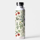 Wildblumen-Collage Trinkflasche (Links)